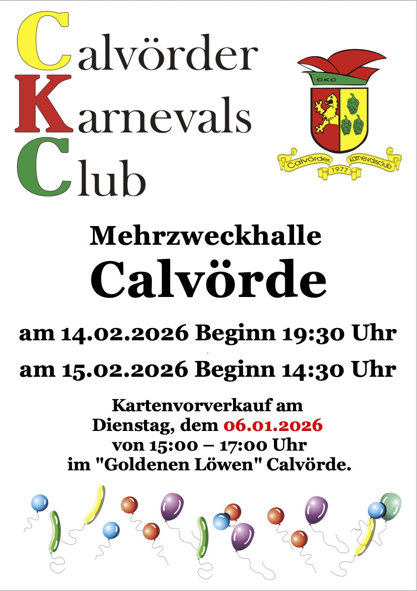 Calvörde 2026
